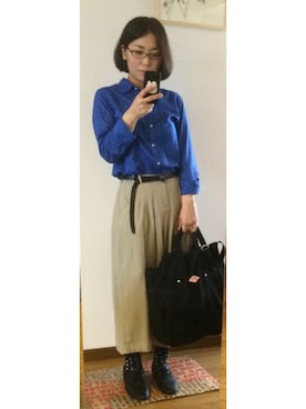 nellnellnellさんの（無印良品 | ムジルシリョウヒン）を使ったコーディネート