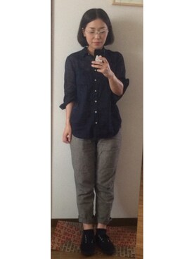 「theo（テオ）のアイテム」を使った、nellnellnellさん（レディース・160cm）の夏コーディネート