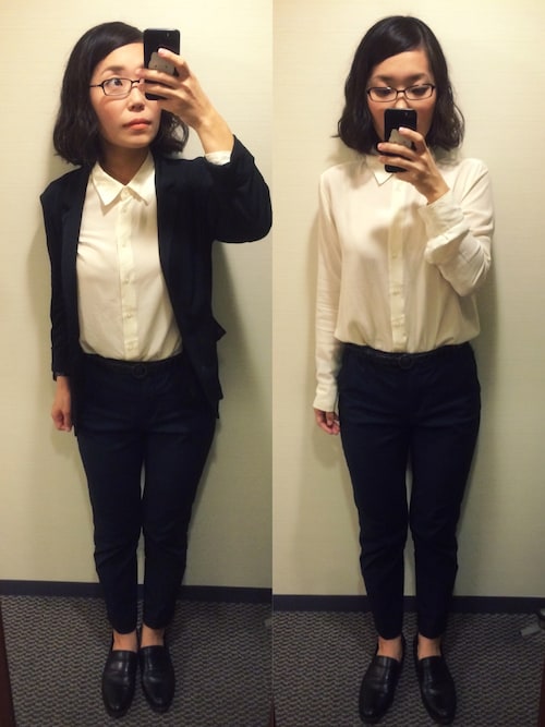 Nellnellnell Uniqloのシャツ ブラウスを使ったコーディネート Wear