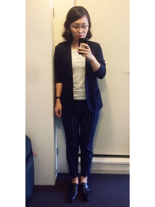 Nellnellnell Uniqloのテーラードジャケットを使ったコーディネート Wear