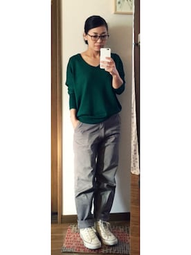 nellnellnellさん（レディース・160cm）の冬コーディネート