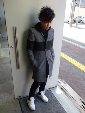 「KRIS VAN ASSCHE（クリスヴァンアッシュ）のアイテム」を使った、ONEPAIRさん（メンズ・173cm）の秋コーディネート