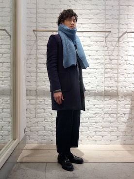 「N.HOOLYWOOD（N.ハリウッド）のアイテム（その他アウター）」を使った、ONEPAIRさん（メンズ・173cm）の秋コーディネート