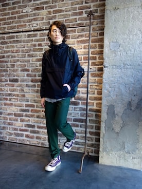 「N.HOOLYWOOD（N.ハリウッド）のアイテム（ブルゾン）」を使った、ONEPAIRさん（メンズ・173cm）の冬コーディネート