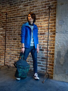 「nonnative（ノンネイティブ）のアイテム（アクセサリー）」を使った、ONEPAIRさん（メンズ・173cm）の冬コーディネート
