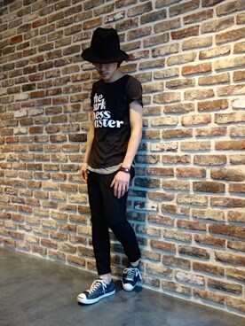 「nonnative（ノンネイティブ）のアイテム（アクセサリー）」を使った、ONEPAIRさん（メンズ・173cm）の春コーディネート