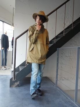 「nonnative（ノンネイティブ）のアイテム（ブルゾン）」を使った、ONEPAIRさん（メンズ・173cm）の秋コーディネート