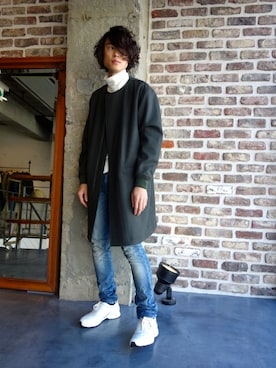 「アイテム（その他アウター）」を使った、ONEPAIRさん（メンズ・173cm・20代）の秋コーディネート