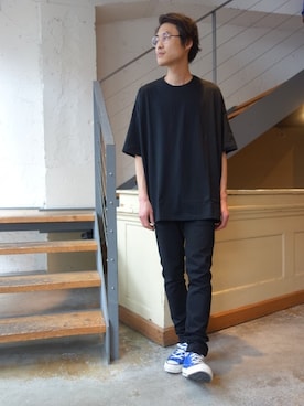 「JOHN LAWRENCE SULLIVAN（ジョンローレンスサリバン）のアイテム（その他パンツ）」を使った、ONEPAIRさん（メンズ・173cm）の春コーディネート