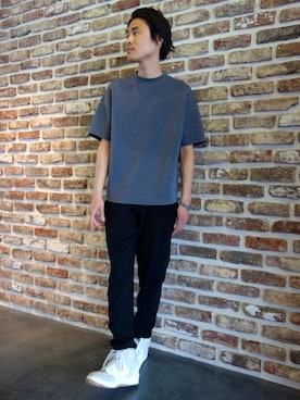 「N.HOOLYWOOD（N.ハリウッド）のアイテム（アクセサリー）」を使った、ONEPAIRさん（メンズ・173cm）の春コーディネート