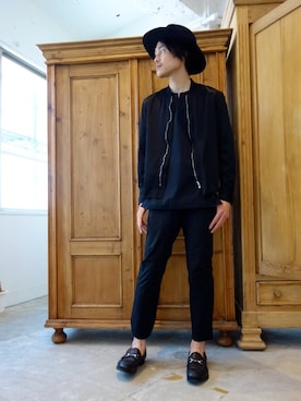 「nonnative(ノンネイティブ)のアイテム(トップス)」を使った、ONEPAIRさん(メンズ・173cm)の春コーディネート