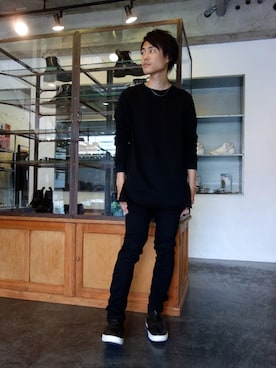 「JOHN LAWRENCE SULLIVAN（ジョンローレンスサリバン）のアイテム（その他パンツ）」を使った、ONEPAIRさん（メンズ・173cm）の夏コーディネート