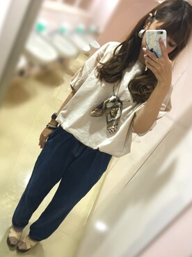 「GRL（グレイル）のアイテム（ピアス（両耳用））」を使った、しーさん（レディース・156cm）の夏コーディネート