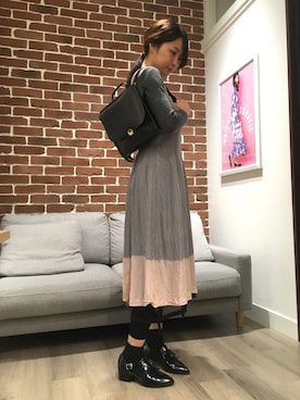 「ソックス×パンプス」｜WA ORientalTRaffic 池袋サンシャイン店さん（レディース・160cm）の春コーディネート