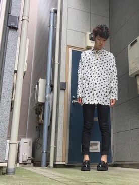 「JOHN LAWRENCE SULLIVAN」｜「アイテム（アナログ腕時計）」を使った、yamaさん（メンズ・178cm）の夏コーディネート