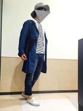 「RAGEBLUE（レイジブルー）のアイテム（その他アウター）」を使った、shoootaさん（メンズ・172cm）の春コーディネート