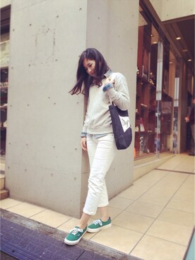 竹下 千奈さん（レディース・166cm）の春コーディネート