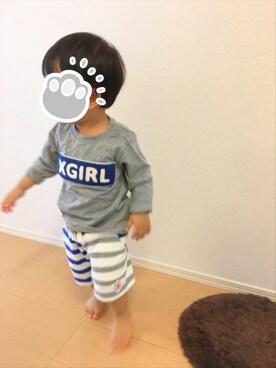 fujimaruさん（キッズ・80cm）の秋コーディネート