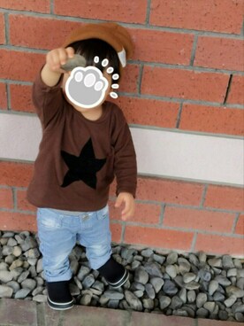 fujimaruさん（キッズ・80cm）の秋コーディネート