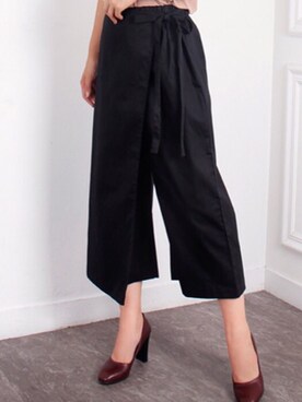 「skirt」｜「アイテム（パンツ）」を使った、INHOUSE PROJECTさん（レディース・165cm）の夏コーディネート