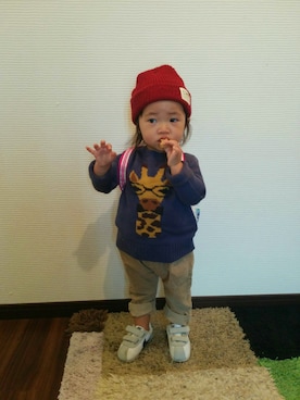 ちゃるrinさん（キッズ・80cm）の秋コーディネート