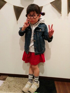 ちゃるrinさん(キッズ・100cm)の秋コーディネート