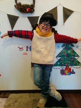ちゃるrinさん(キッズ・100cm)の冬コーディネート