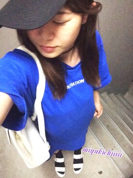 「DOBERMAN INFINITY」｜miyukichiiiii🐱さん（レディース・156cm）の春コーディネート