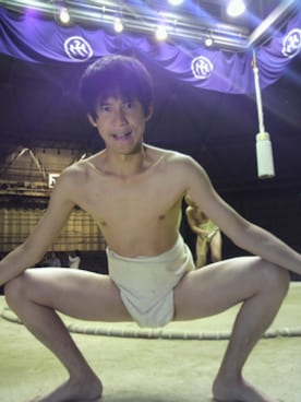 「まわし（ベルト、ホワイト系）」を使った、span!マコトさん（メンズ・164cm）の春コーディネート