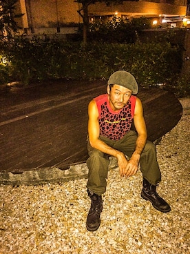 「Journal Standard TRISECT（トライセクト）のアイテム」を使った、TADANOBUASANO さん（メンズ・177cm）の夏コーディネート