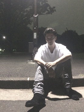 「unrelaxing（アンリラクシング）のアイテム」を使った、TADANOBUASANO さん（メンズ・177cm）の春コーディネート