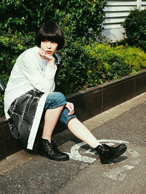 Anrealage Anrealage Anrealageのステンカラーコートを使ったコーディネート Wear