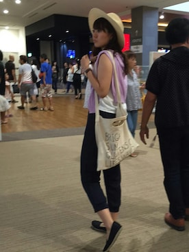 pinkさん（レディース・163cm）の夏コーディネート