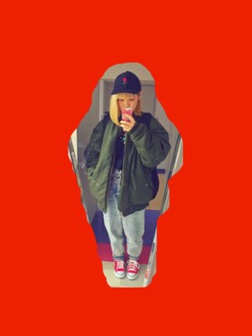 mさん（レディース・155cm）の冬コーディネート