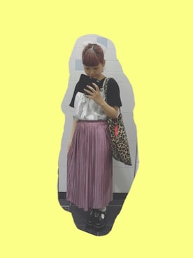 「A.D.G」｜「アイテム（バッグ）」を使った、mさん（レディース・155cm）の夏コーディネート