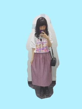 「A.D.G」｜「アイテム（バッグ）」を使った、mさん（レディース・155cm）の夏コーディネート