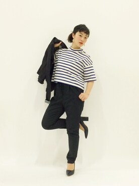 クボヤさん（レディース・157cm）の春コーディネート