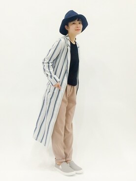 クボヤさん（レディース・157cm）の春コーディネート