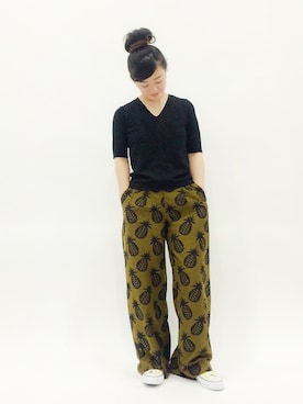 クボヤさん（レディース・157cm）の春コーディネート