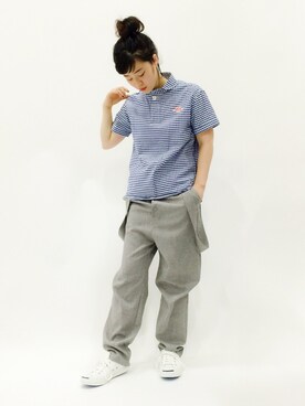 クボヤさん（レディース・157cm）の春コーディネート