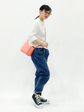 クボヤさん（レディース・157cm）の春コーディネート