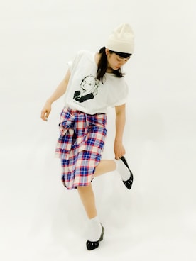 クボヤさん（レディース・157cm）の春コーディネート