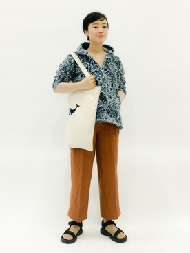 クボヤさん（レディース・157cm）の春コーディネート