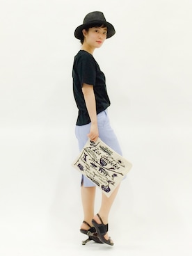 クボヤさん（レディース・157cm）の春コーディネート