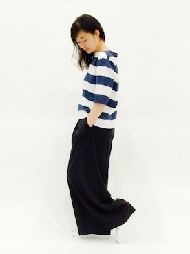 クボヤさん（レディース・157cm）の春コーディネート