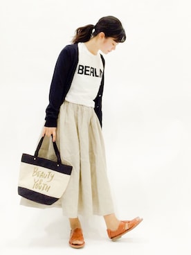 クボヤさん(レディース・157cm)の夏コーディネート