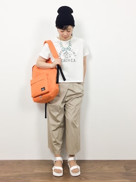 クボヤさん（レディース・157cm）の夏コーディネート