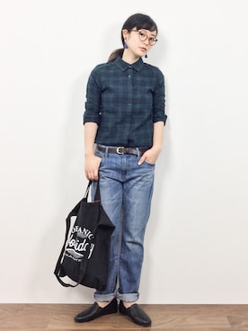 クボヤさん(レディース・157cm)の夏コーディネート