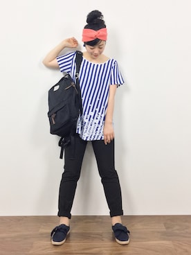 クボヤさん(レディース・157cm)の夏コーディネート