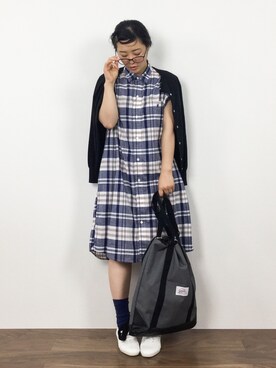 クボヤさん（レディース・157cm）の夏コーディネート